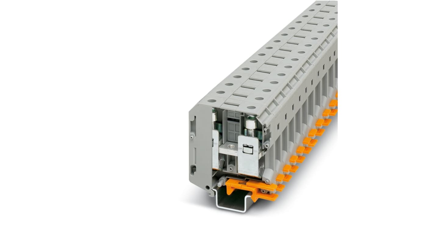 Phoenix Contact 3213140 UKH 70 Series Grey, Single-Level, Screw Termination