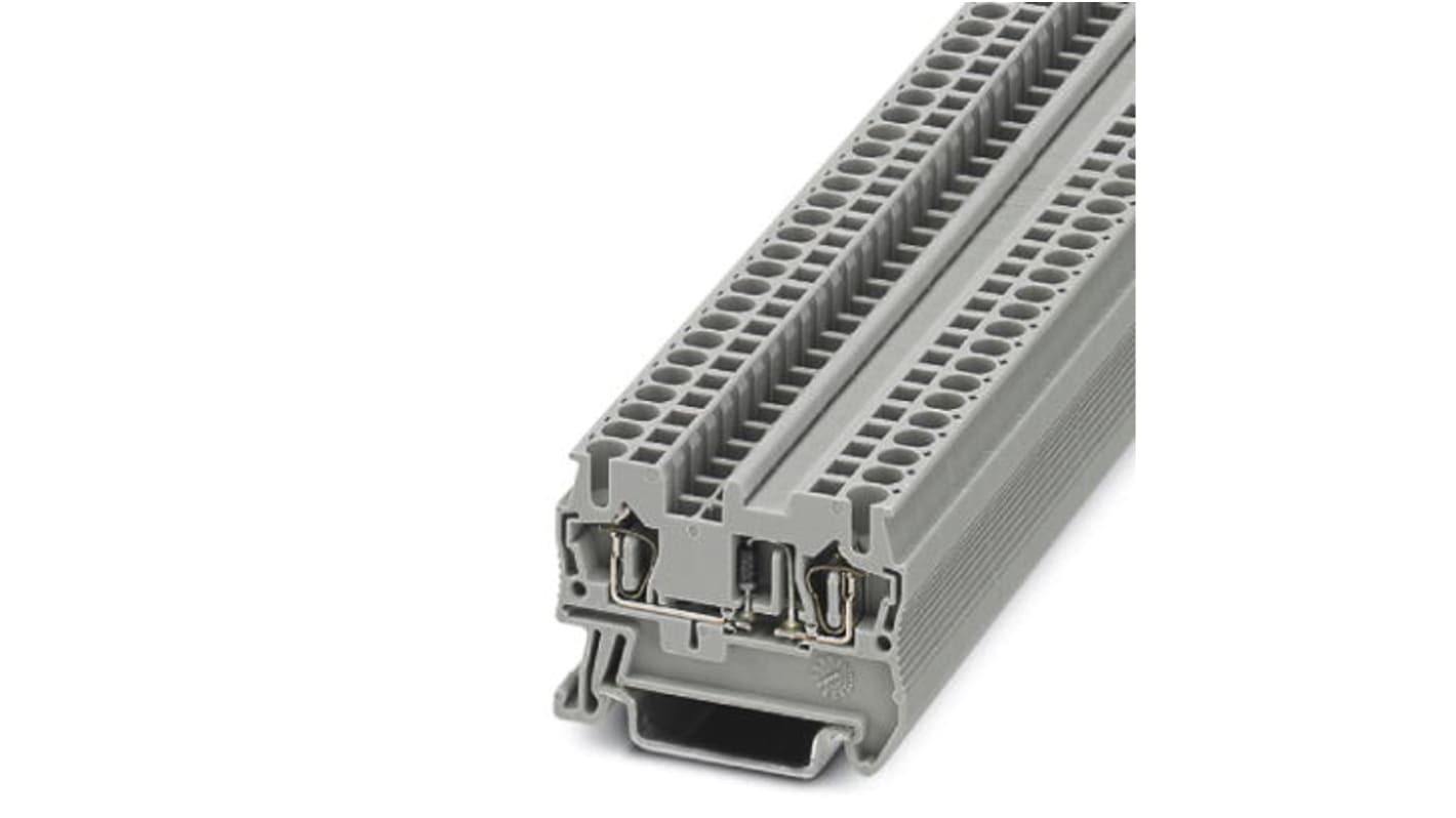 Phoenix Contact 3036518 ST 2.5-DIO/R-L Series Grey, Single-Level, Spring Clamp Termination