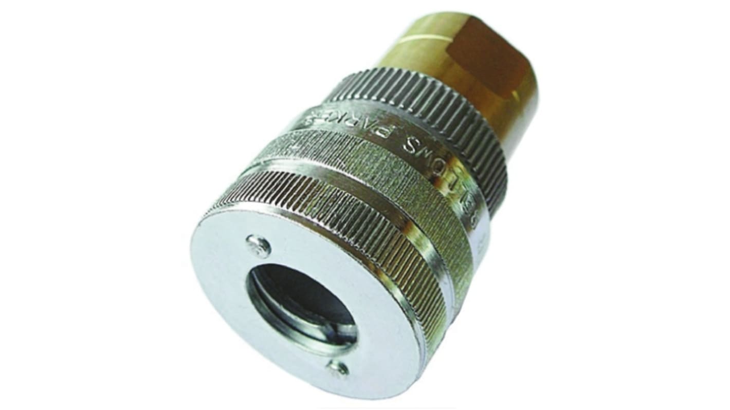 Parker 铝气动快速接头, G 3/8 内螺纹接口, 最大17bar, Heavy Duty Series系列