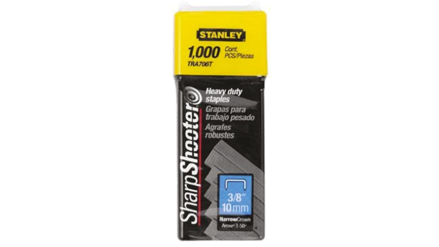 Stanley 10mm Staples 1000 Per pack