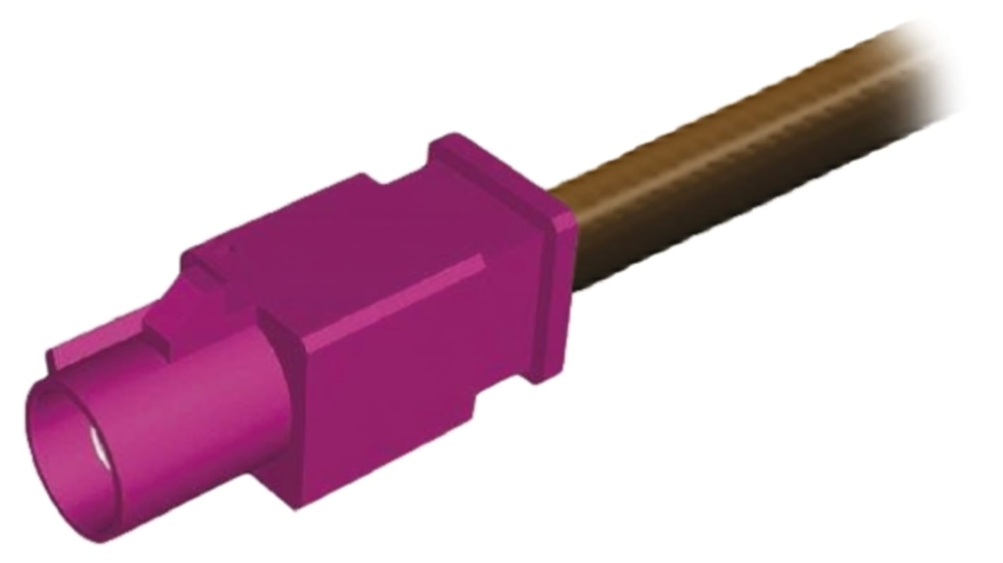 Telegartner Male SMBA to, 500mm, RG174 Coaxial, Terminated