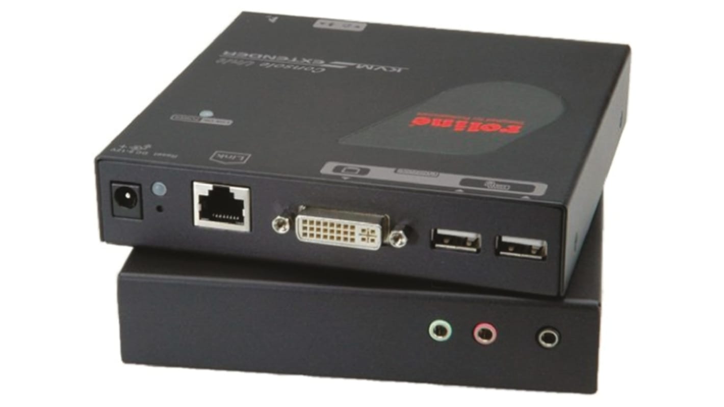 Roline 1 USB DVI over CATx KVM Extender, 100m