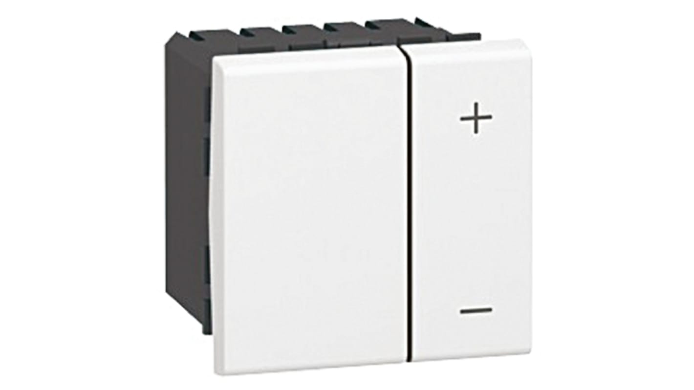 Interruptor Atenuable Legrand 0 784 07, 2 vías, , 1 módulo Módulos, 400W