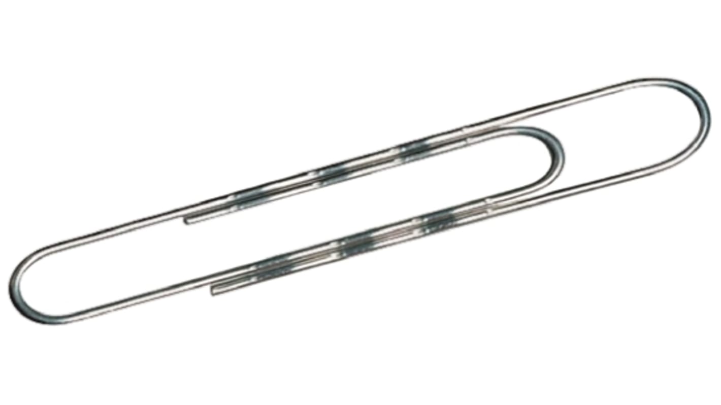 RS PRO Metal Paperclip x100