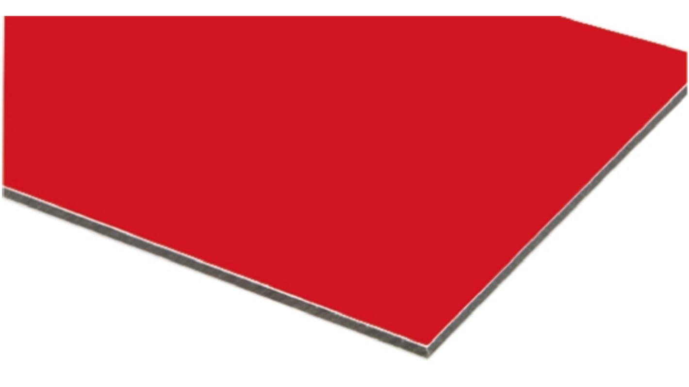 RS PRO Aluminium Composite Sheet 600mm x 600mm, 3mm Thick