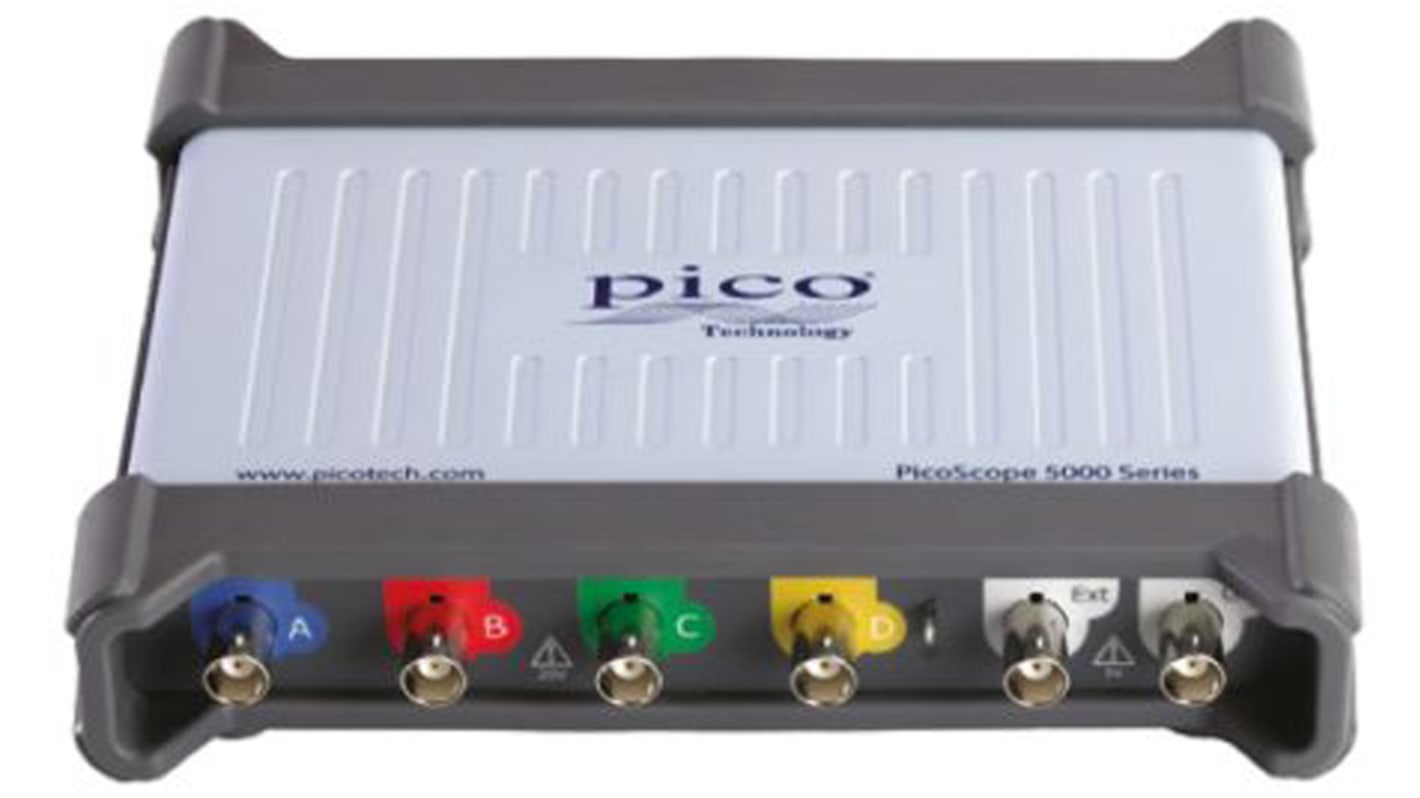 pico Technology 5442B PicoScope 5000 Series PC Based PC Oscilloscope, 4 Analogue Channels, 60MHz - RS Calibrated