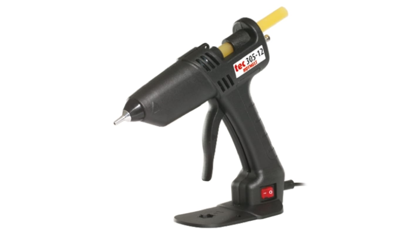 Power Adhesives TEC305 Corded Glue Gun, 150W, 12mm, Type G - British