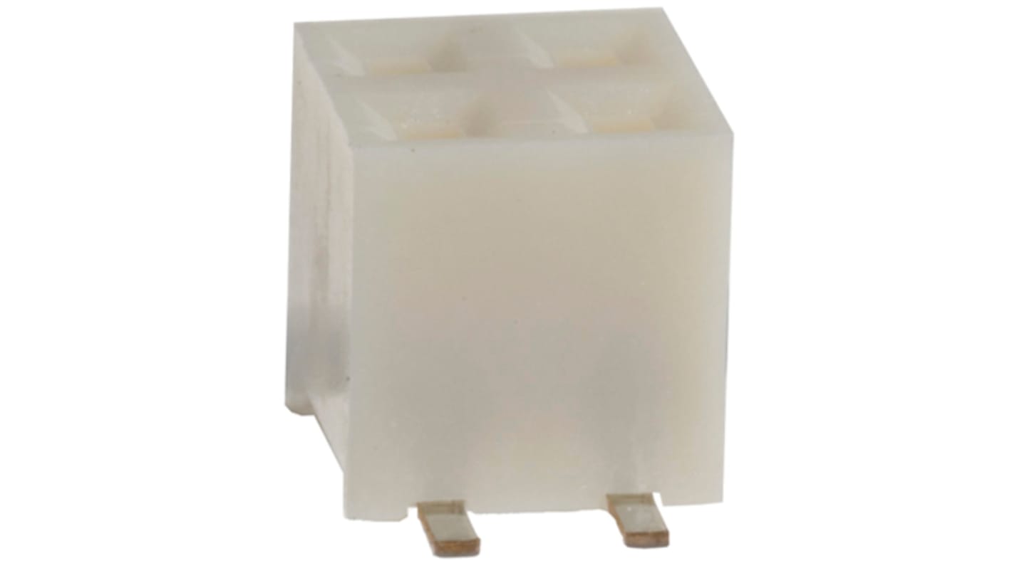 Gniazdo PCB 4 -pinowe 2 -rzędowe raster: 2mm typu płytka – płytka Proste SMD