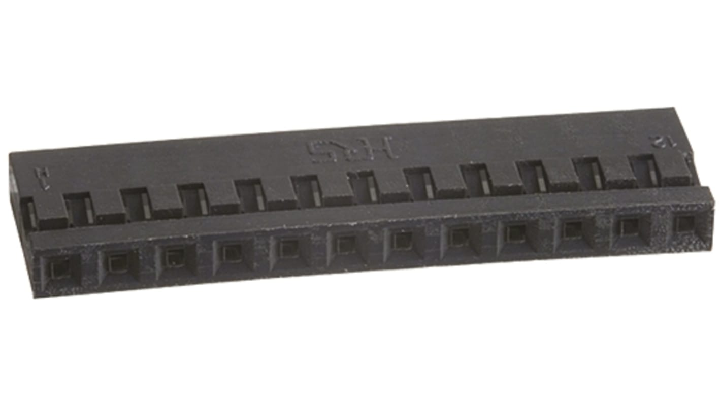 Hirose A4B Steckverbindergehäuse Buchse 2mm, 12-polig / 1-reihig Gerade, Kabelmontage