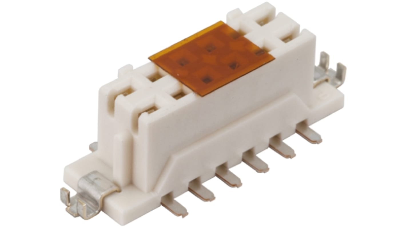 Gniazdo PCB 16 -pinowe 2 -rzędowe raster: 2mm typu płytka – płytka Proste SMD