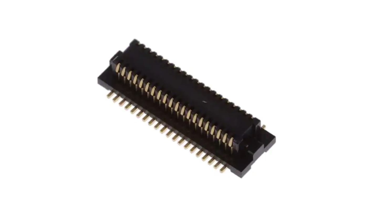Gniazdo PCB 40 -pinowe 2 -rzędowe raster: 0.5mm typu płytka – płytka Proste SMD