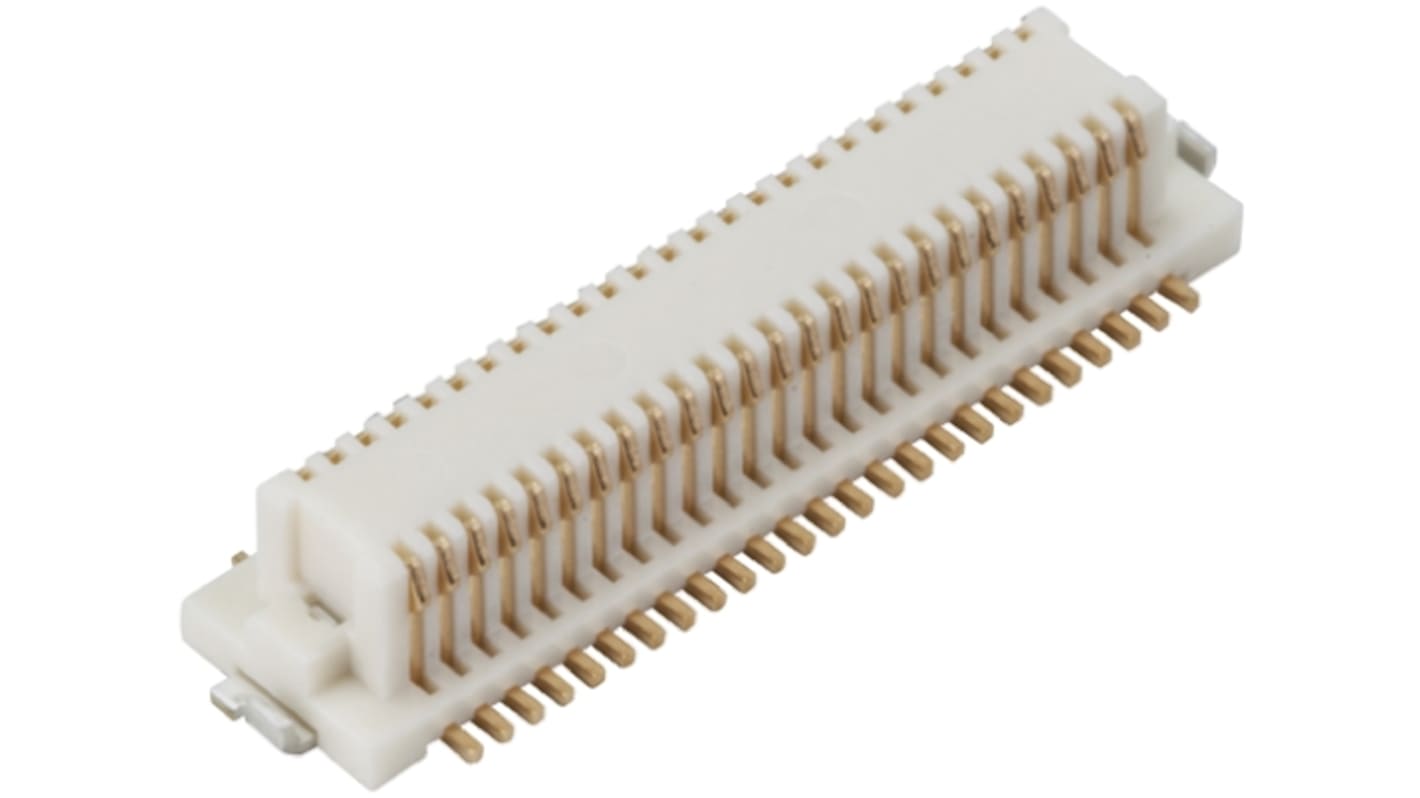 Gniazdo PCB 60 -pinowe 2 -rzędowe raster: 0.5mm typu płytka – płytka Proste SMD