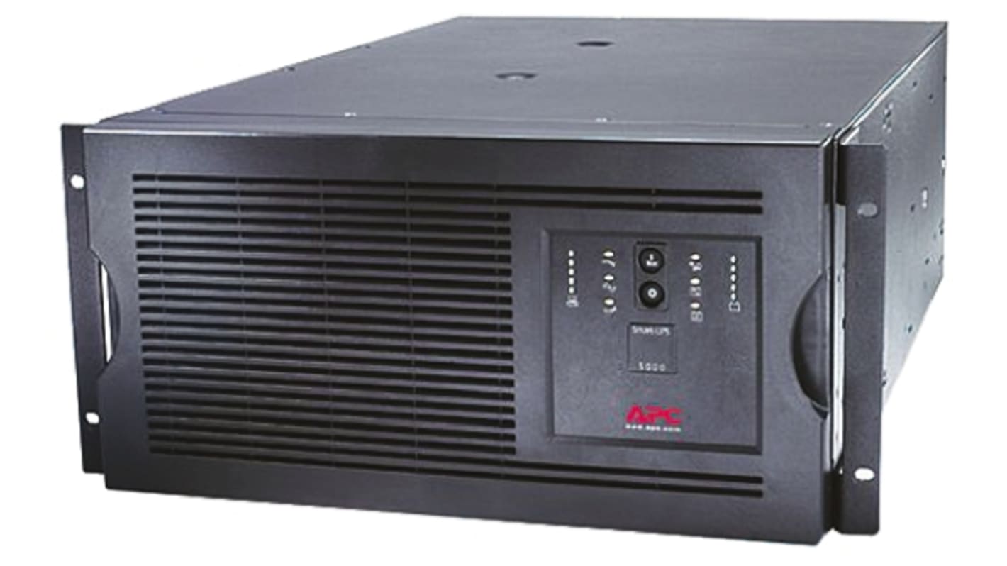 APC 230V Input Rack Mount, Stand Alone Uninterruptible Power Supply, 5000VA (4kW), Smart-UPS