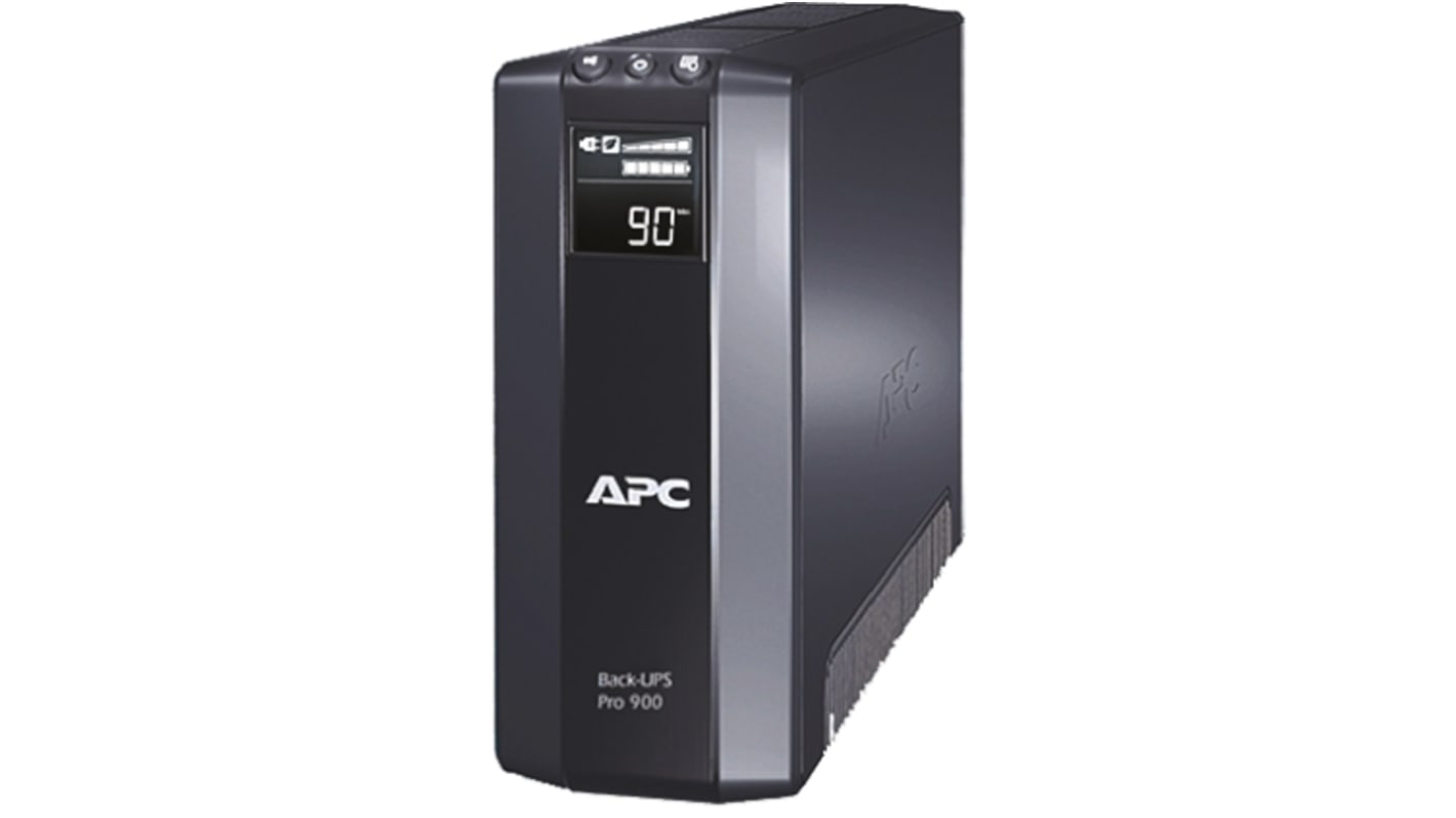 APC 230V Input Stand Alone Uninterruptible Power Supply, 900VA (540W), Power-Saving Back-UPS Pro