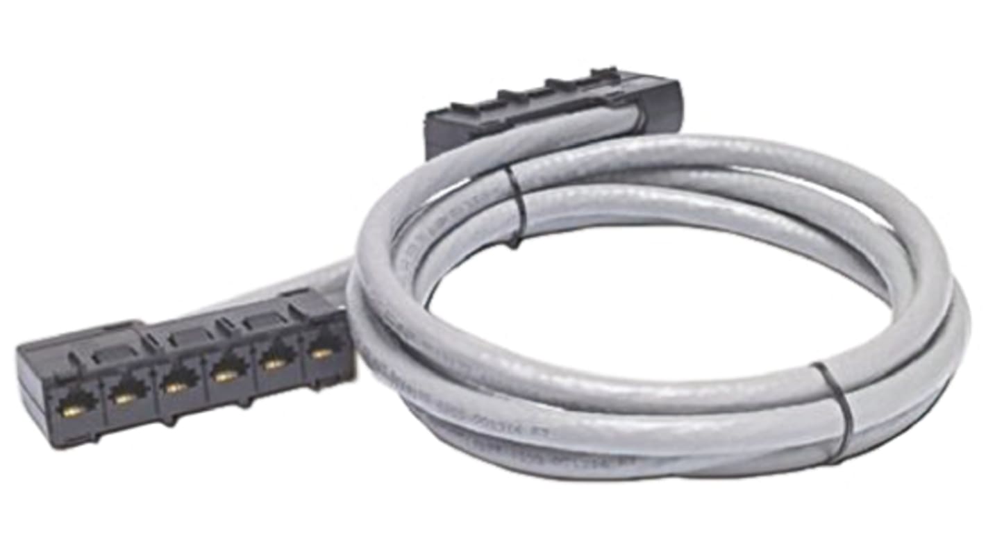 APC, 8.2m Cat5e, Grey RJ45 to Male RJ45 Male, U/UTP Unshielded, Terminated