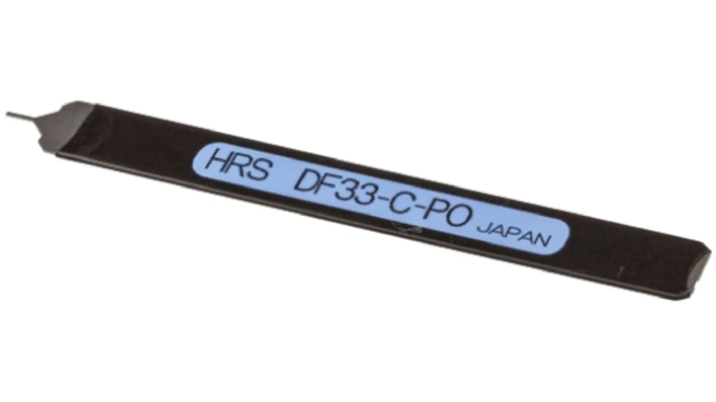 Hirose Crimp Extraction Tool, DF33 Series, Socket Contact, Contact size 22 → 20AWG