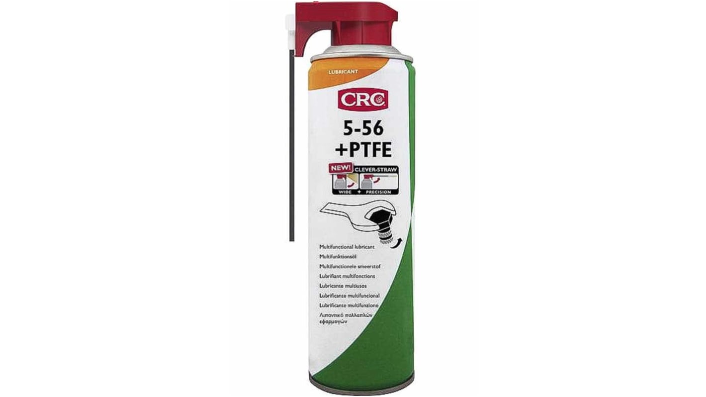 CRC 5-56 AVEC DIFFUSEUR CLEVER-STRAW Schmierstoff PTFE, Spray 650ml / 500ml