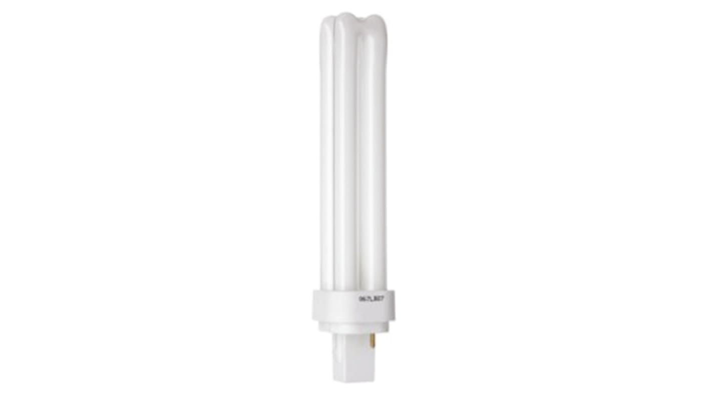 GE, 2 Pin, Non Integrated Compact Fluorescent Bulbs, 18 W, 3000K, Warm White