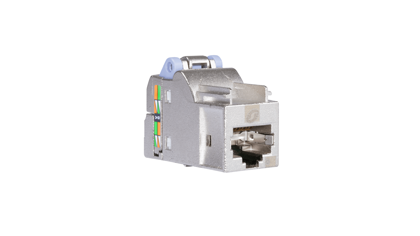 Schneider Electric Actassi Series Female RJ45 Connector, Cable Mount, Cat6, F/FTP, F/UTP, S/FTP, SF/UTP, U/FTP Shield