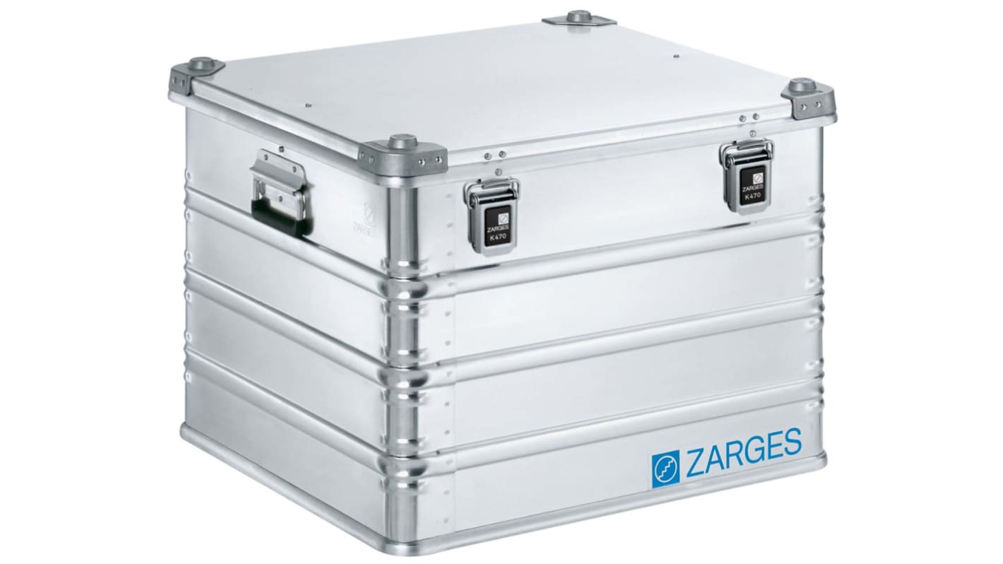 Zarges K 470 Waterproof Metal Equipment case, 650 x 610 x 470mm