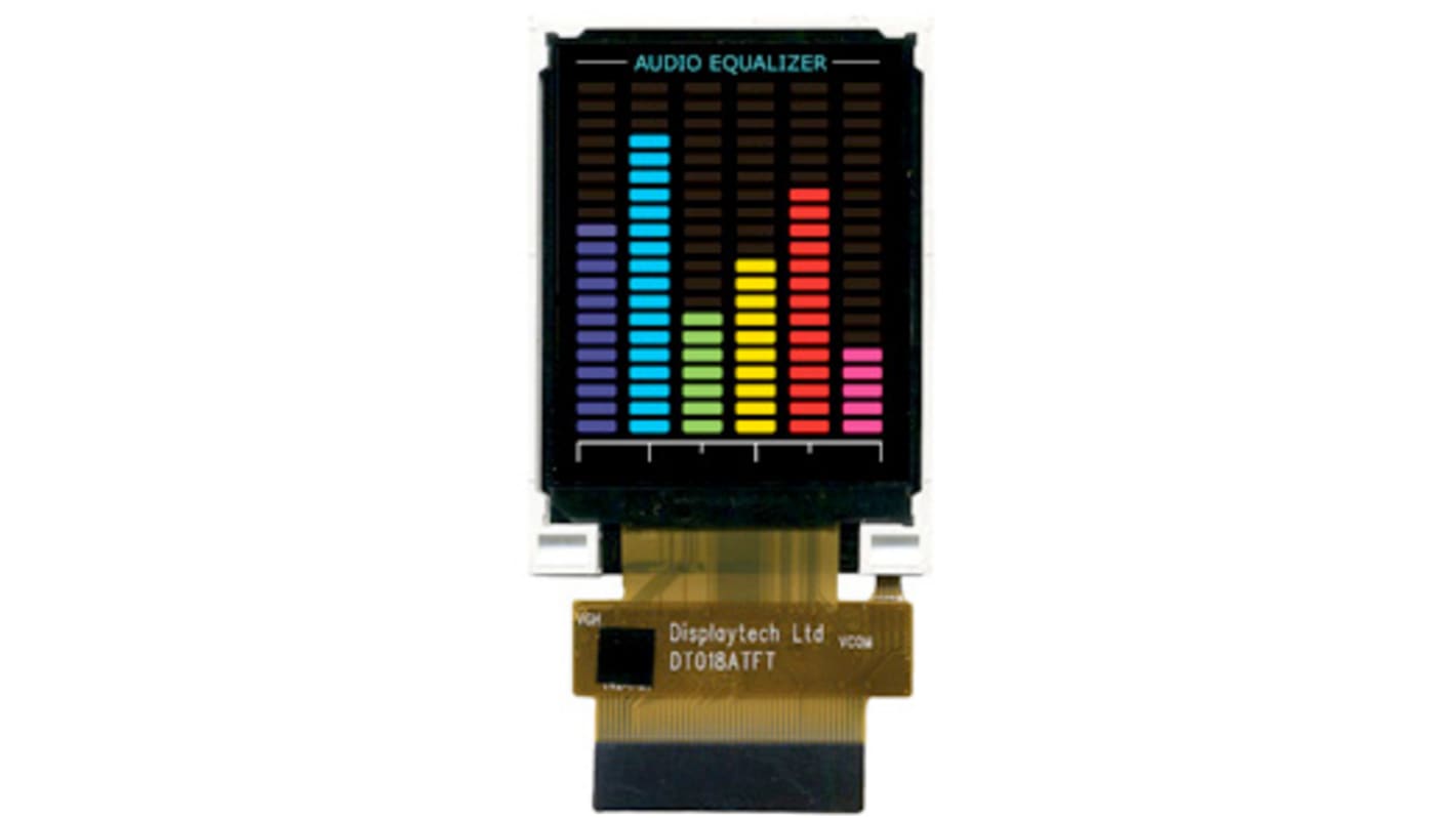 Displaytech DT018ATFT TFT LCD Colour Display, 1.8in, 128 x 160pixels