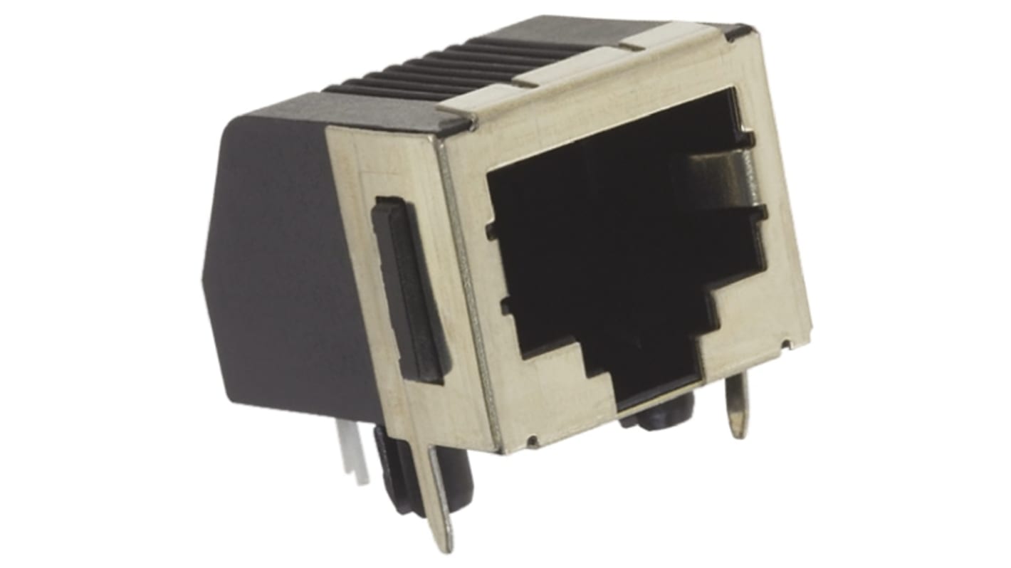 TE Connectivity RJ45 モジュラーコネクタ, メス, RJ45コネクタ, PCBマウント, Cat3, 5556591-1