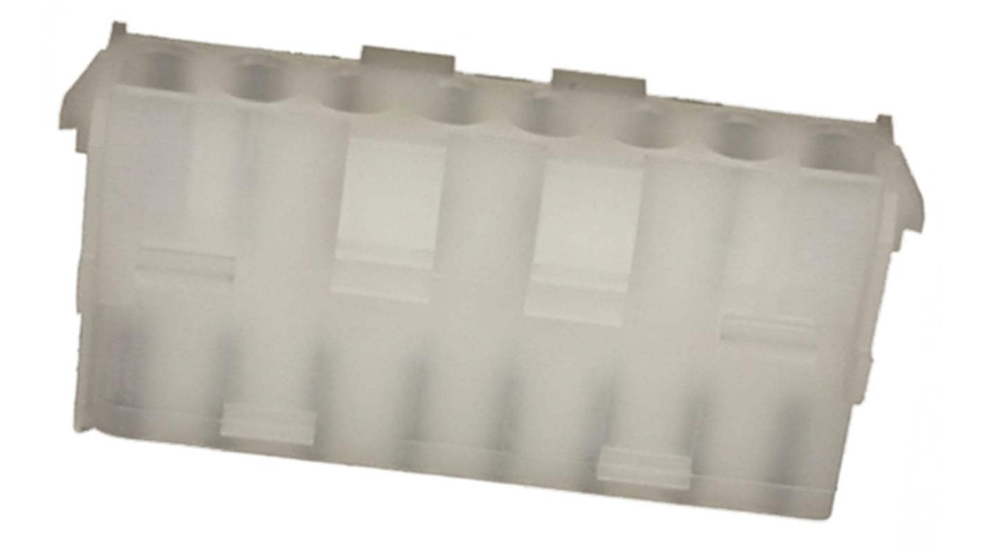 TE Connectivity, Universal MATE-N-LOK Female Connector Housing, 6.35mm Pitch, 8 Way, 1 Row