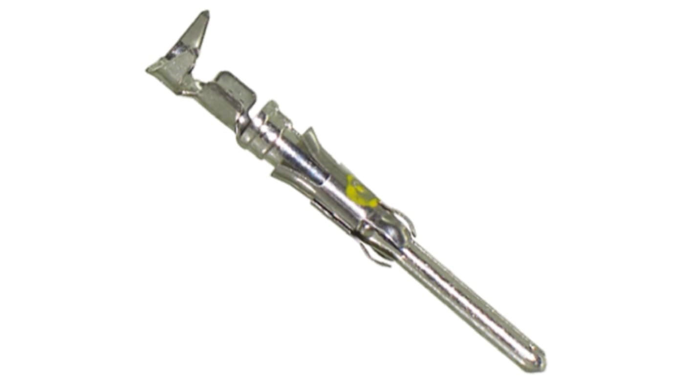 TE Connectivity Male Crimp Circular Connector Contact, Contact Size 16, Wire Size 24 → 20 AWG