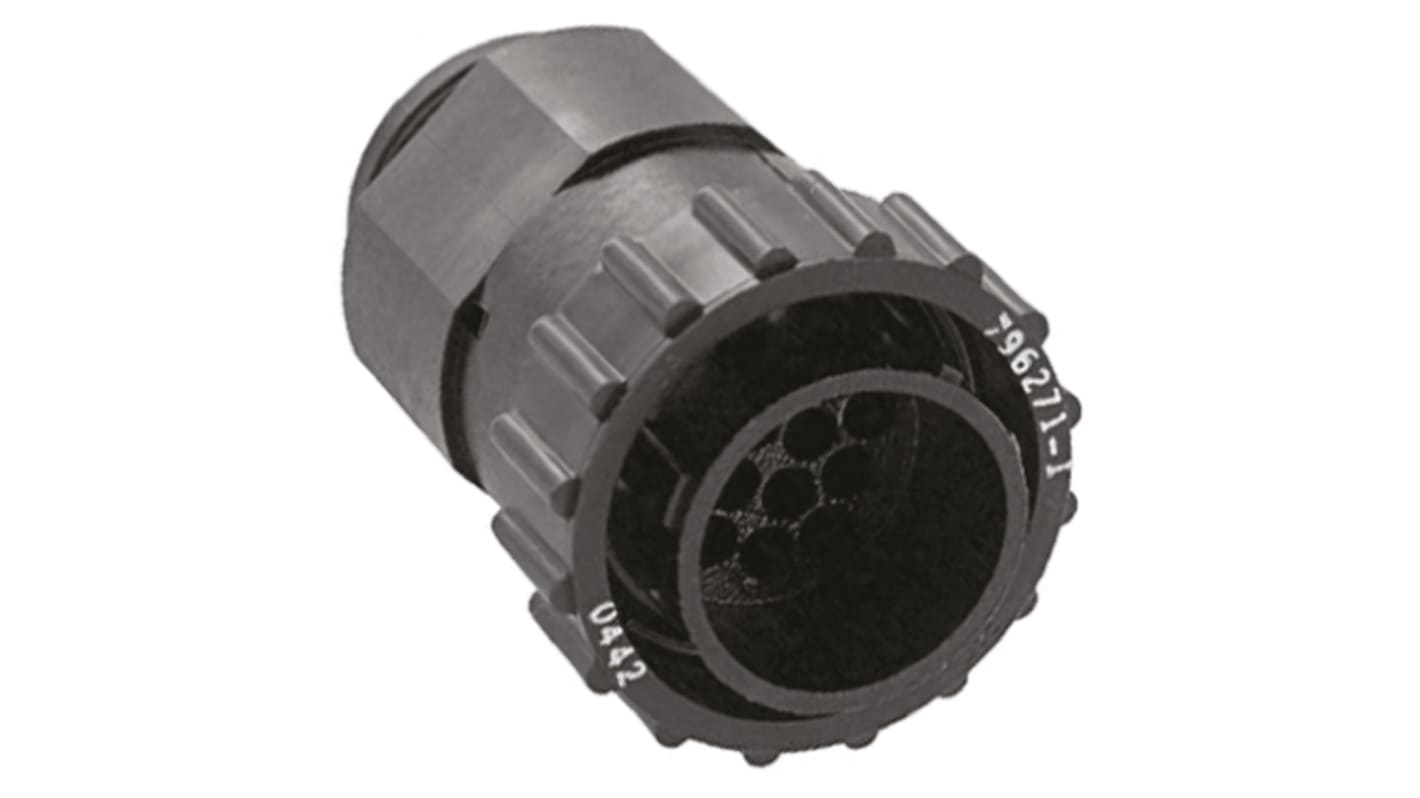 TE Connectivity Connector, 14 Contacts, In-line, Plug, Male, IP65, CPC Series 1 Series