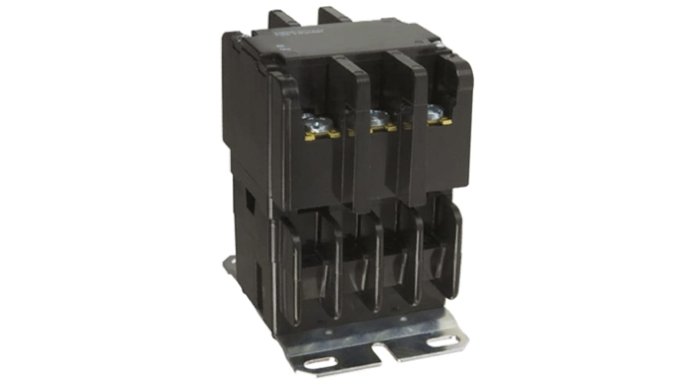 TE Connectivity P30 Contactor, 24 V dc Coil, 3-Pole, 30 A, 1NO