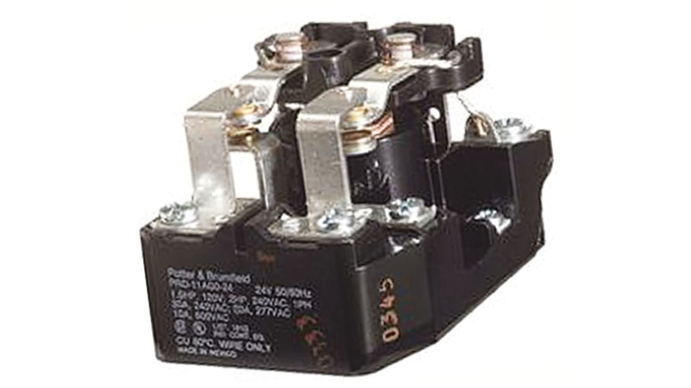 TE Connectivity PRD Series Contactor, 120 V ac Coil, 30 A