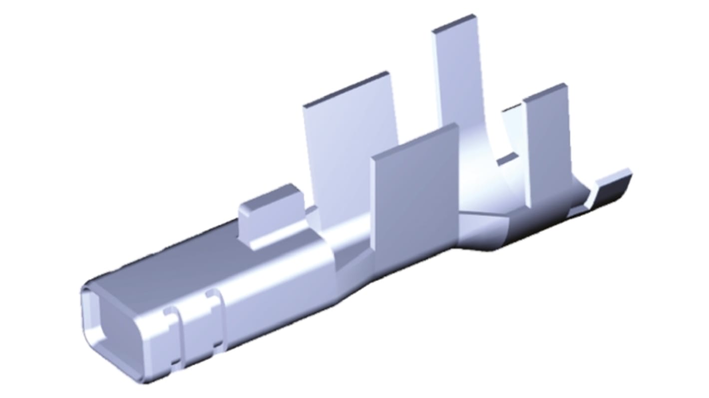 TE Connectivity Power Triple Lock Series Female Crimp Terminal Contact, 12AWG Max