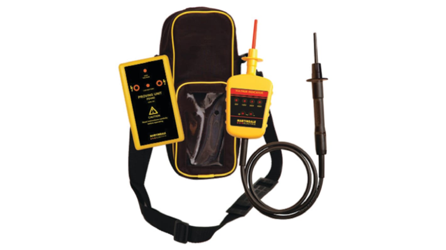 Martindale VIPD138 Voltage Indicator & Proving Unit Kit 3.5mA 440V, Kit Contents Proving unit, Voltage Indicator LED