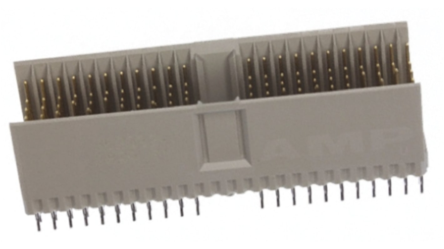 TE Connectivity, Z-PACK HM 2mm Pitch Hard Metric Type A Backplane Connector, Male, Straight, 25 Column, 7 Row, 154 Way,