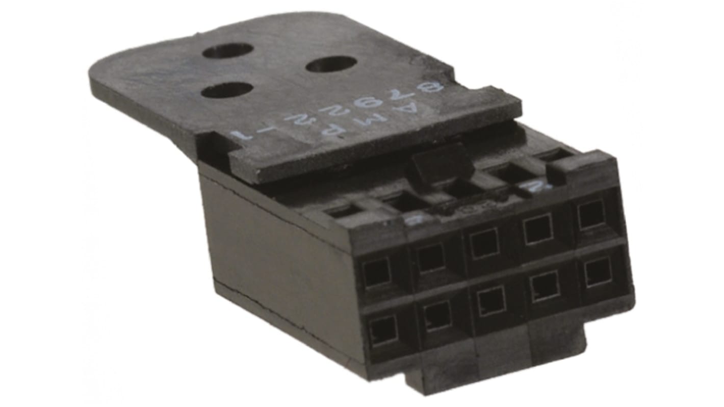 TE Connectivity, AMPMODU MOD IV Female Connector Housing, 2.54mm Pitch, 10 Way, 2 Row