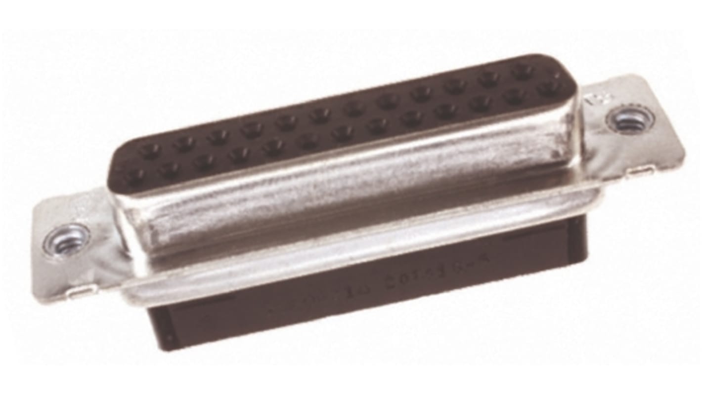TE Connectivity Amplimite HDP-20 25 Way Cable Mount D-sub Connector Socket