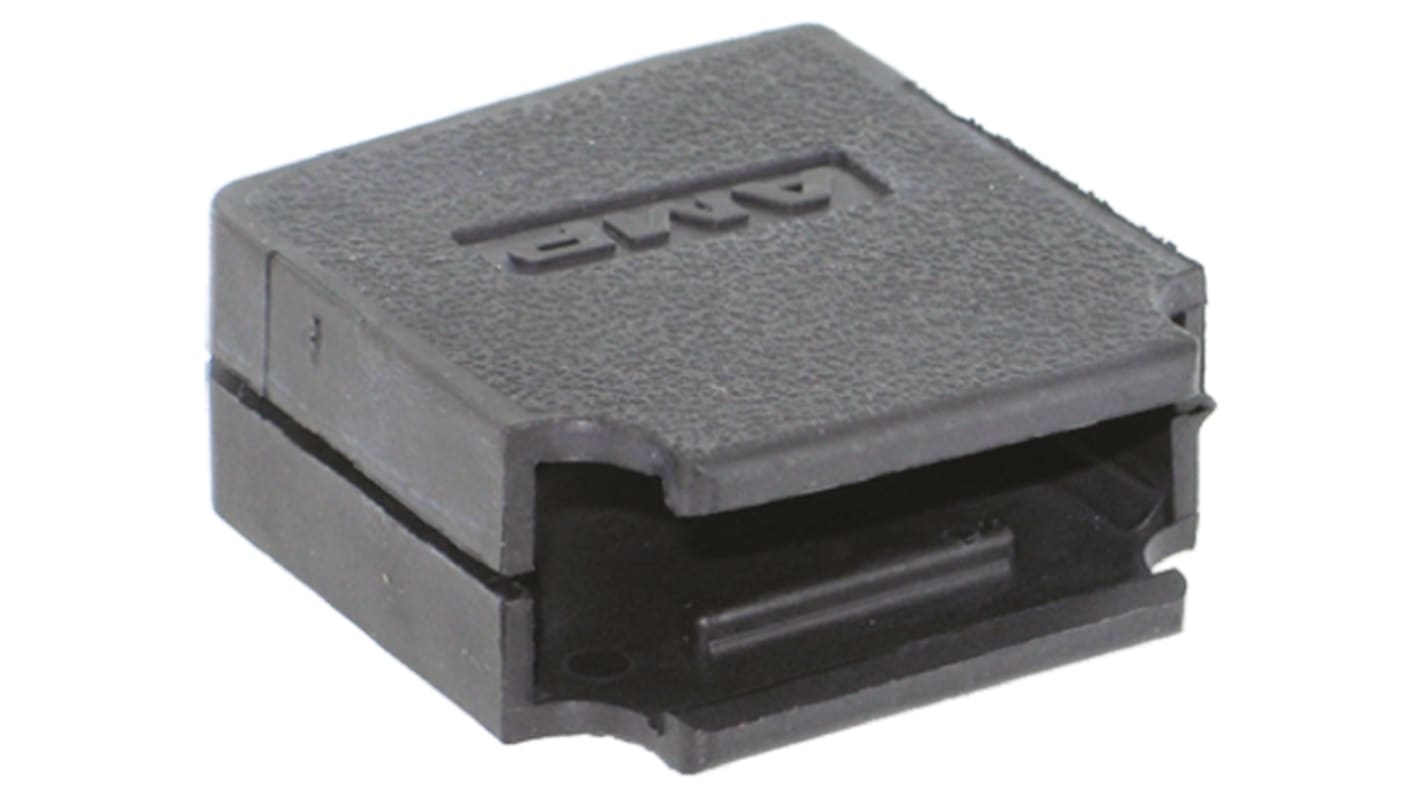 TE Connectivity HD-20 Series Thermoplastic Right Angle, Straight D Sub Backshell, 25 Way