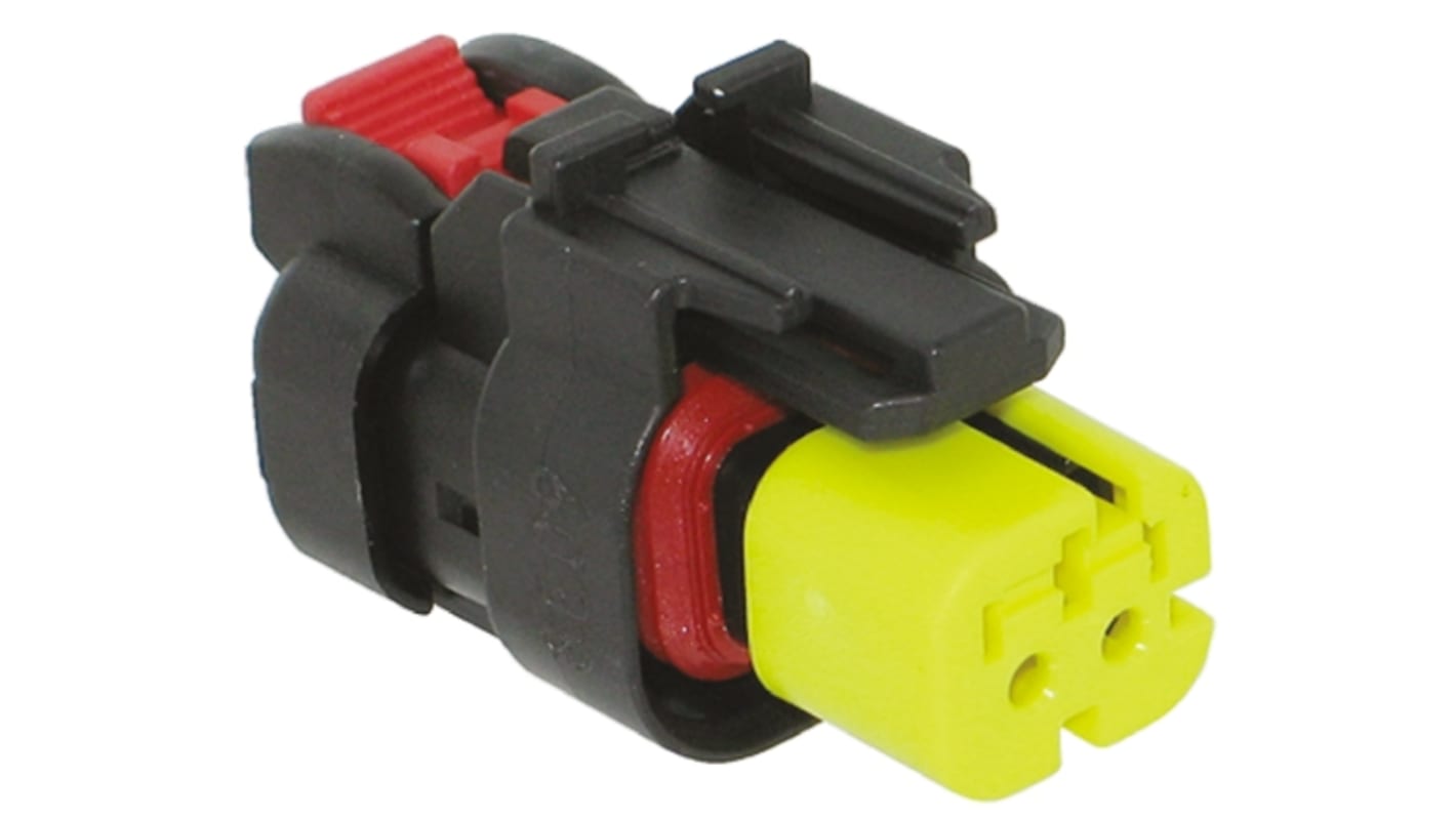 TE Connectivity AMPSEAL 16, 2P , Rangées Connecteur automobile Mâle type Connecteur automobile