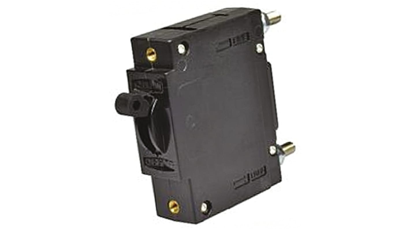 TE Connectivity Thermal Magnetic Circuit Breaker - W91  Single Pole 277V ac Voltage Rating, 2A Current Rating