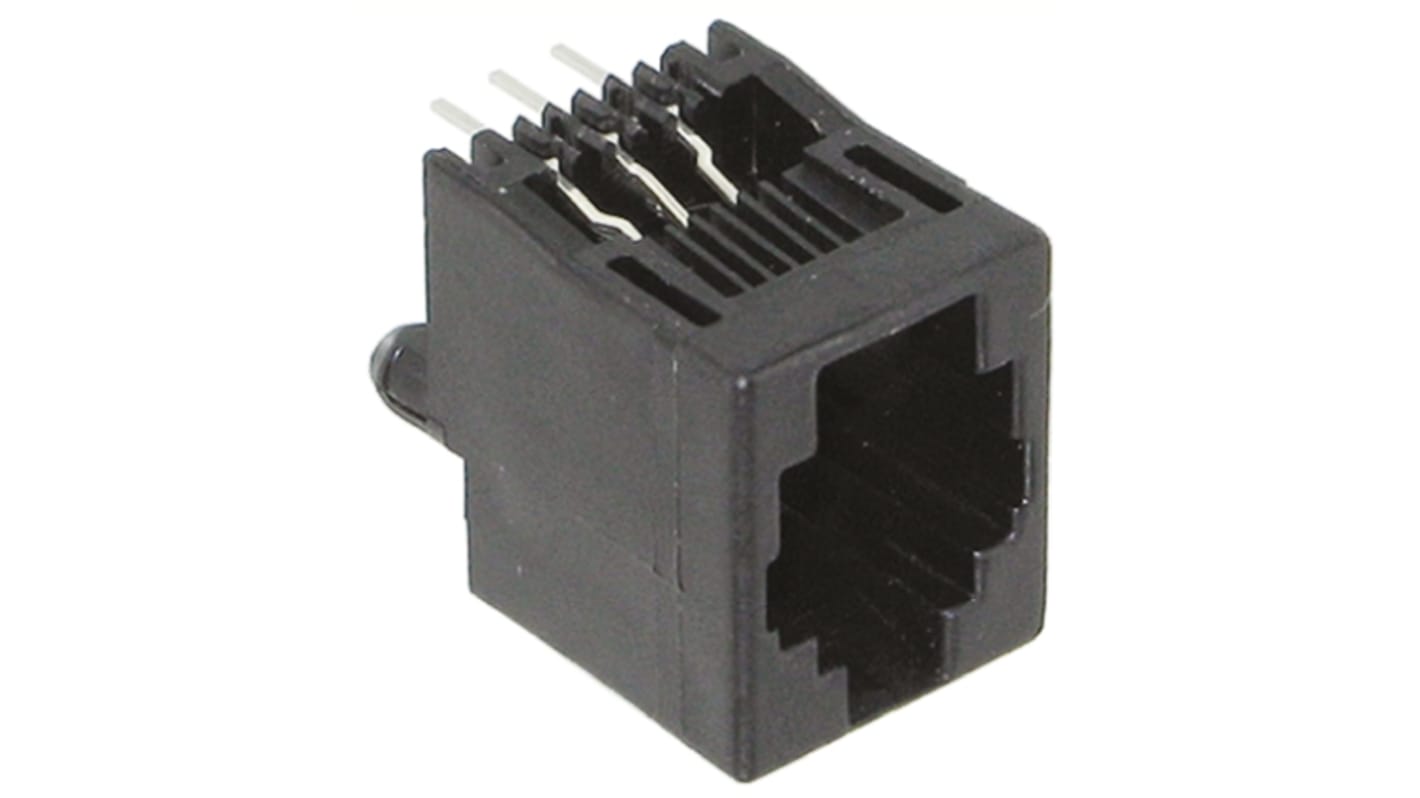 TE Connectivity 5520425 Series Female RJ25 Connector, Through Hole, Cat3