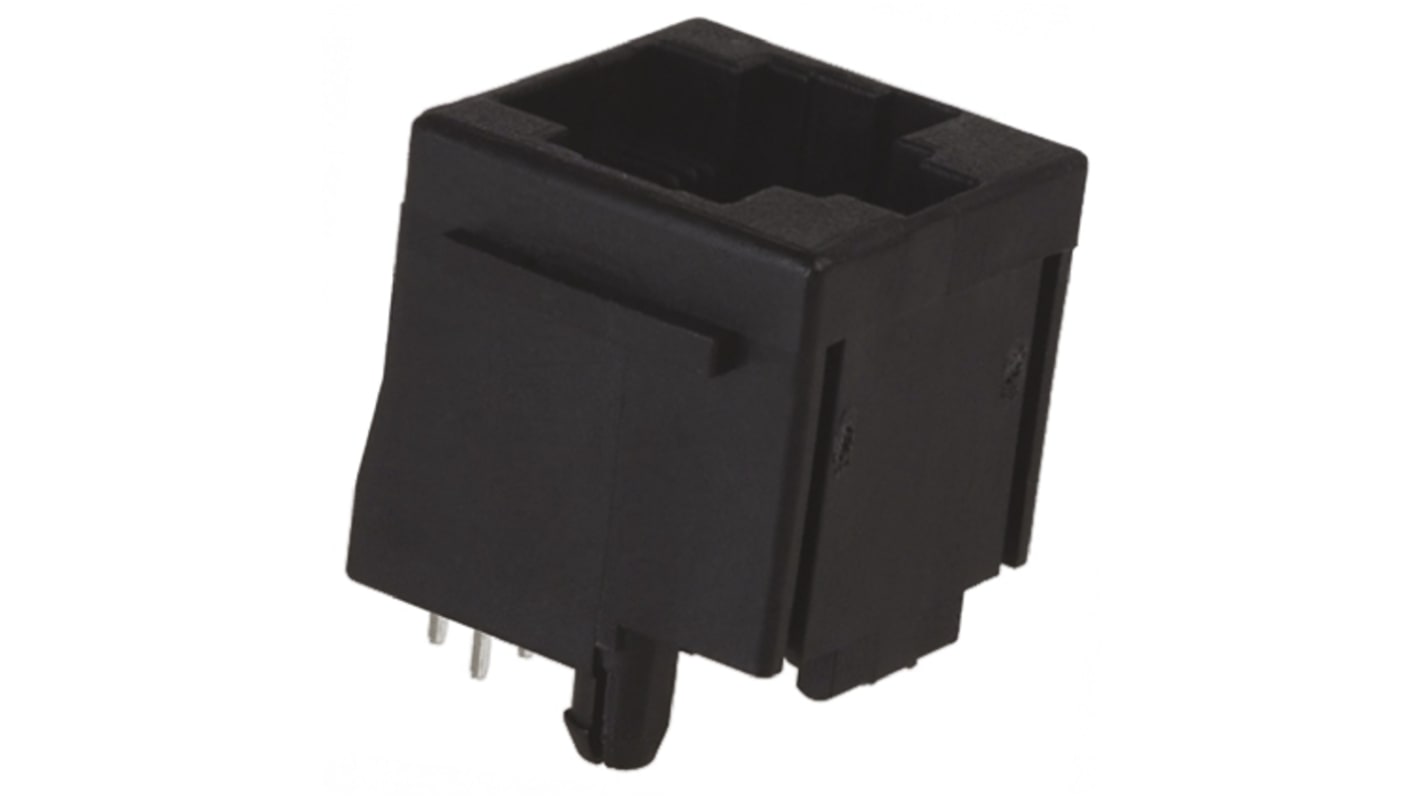 Connecteur RJ45 cat 3 TE Connectivity Femelle Traversant Droit