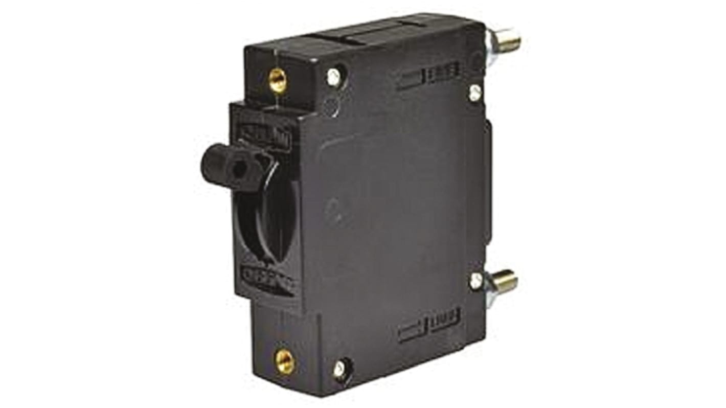 TE Connectivity Thermal Magnetic Circuit Breaker - W91  Single Pole 277V ac Voltage Rating, 40A Current Rating
