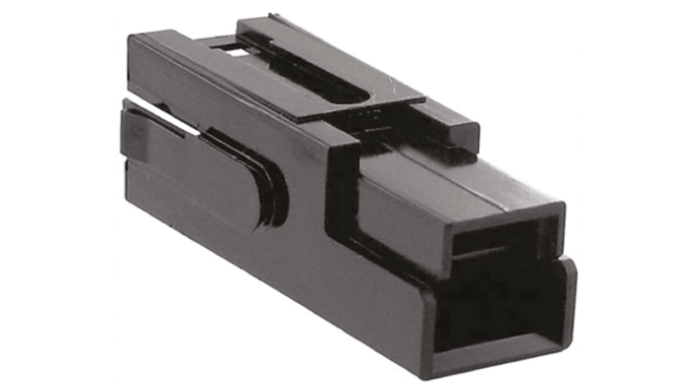 TE Connectivity, AMP Power Lock Power Connector Cable Mount Plug, Socket, 1P, Crimp Termination, 600 V ac