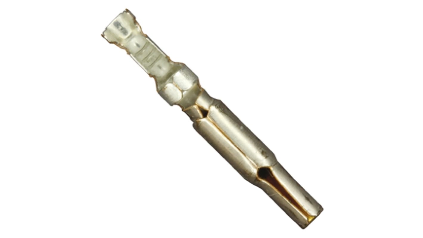 TE Connectivity Universal MATE-N-LOK II Series Female Crimp Terminal, 24AWG Min, 18AWG Max