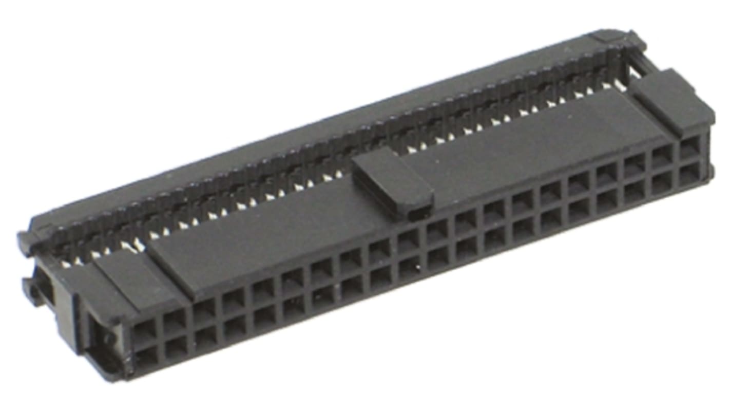 TE Connectivity AMP-LATCH Novo IDC-Steckverbinder Buchse, , 40-polig / 2-reihig, Raster 2.54mm