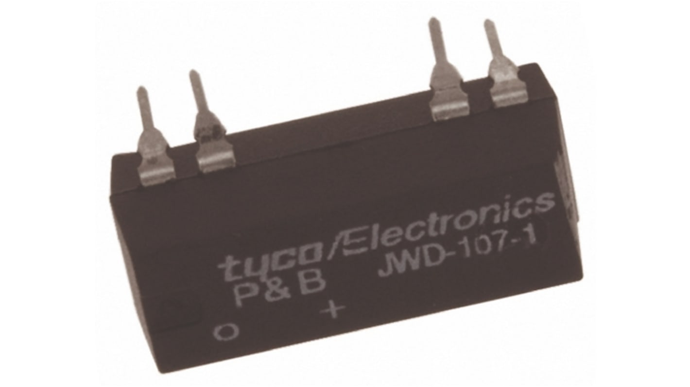 TE Connectivity PCB Mount Reed Relay, 5V dc Coil, SPST, 100V dc Max, 0.5 A Max, 500Ω