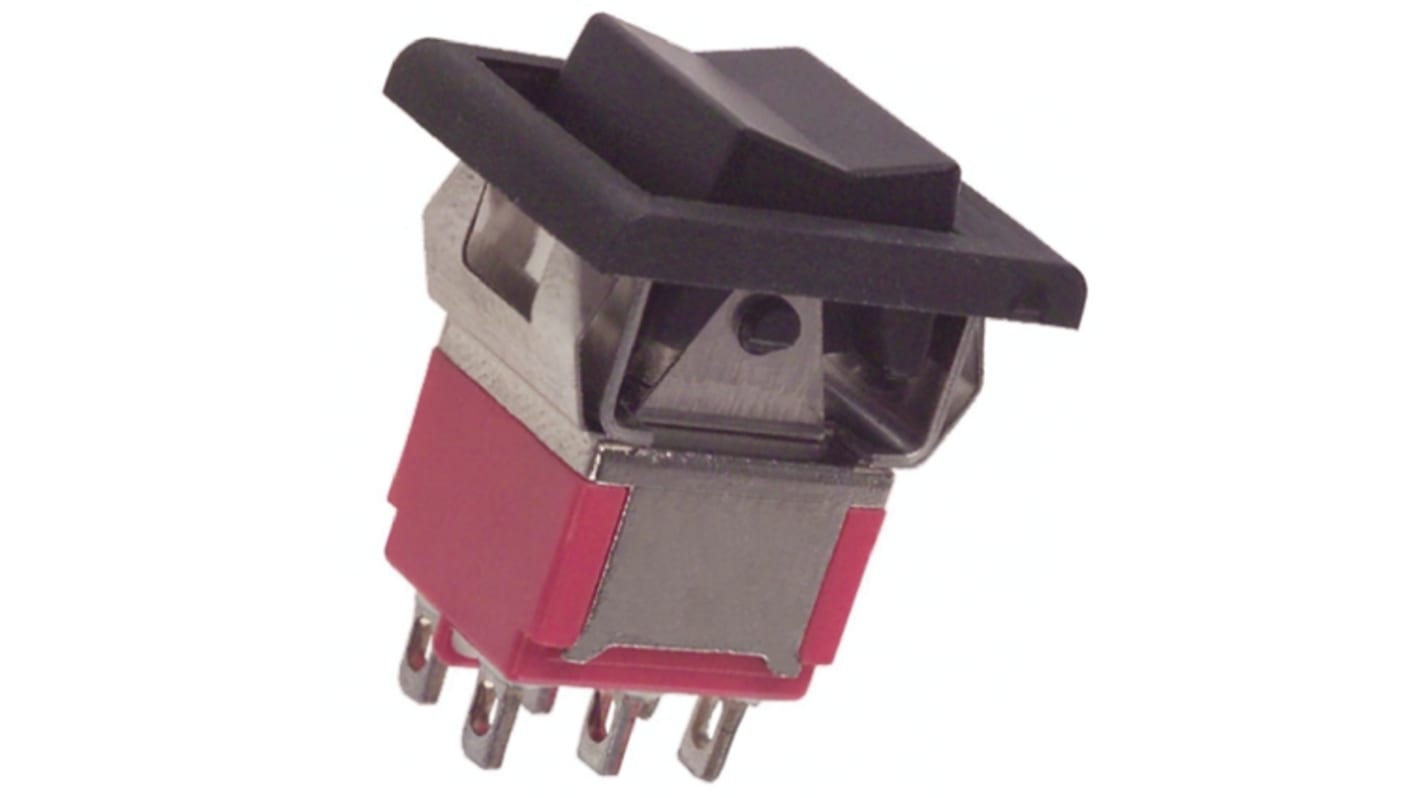 TE Connectivity DPDT, On-Off-On Rocker Switch