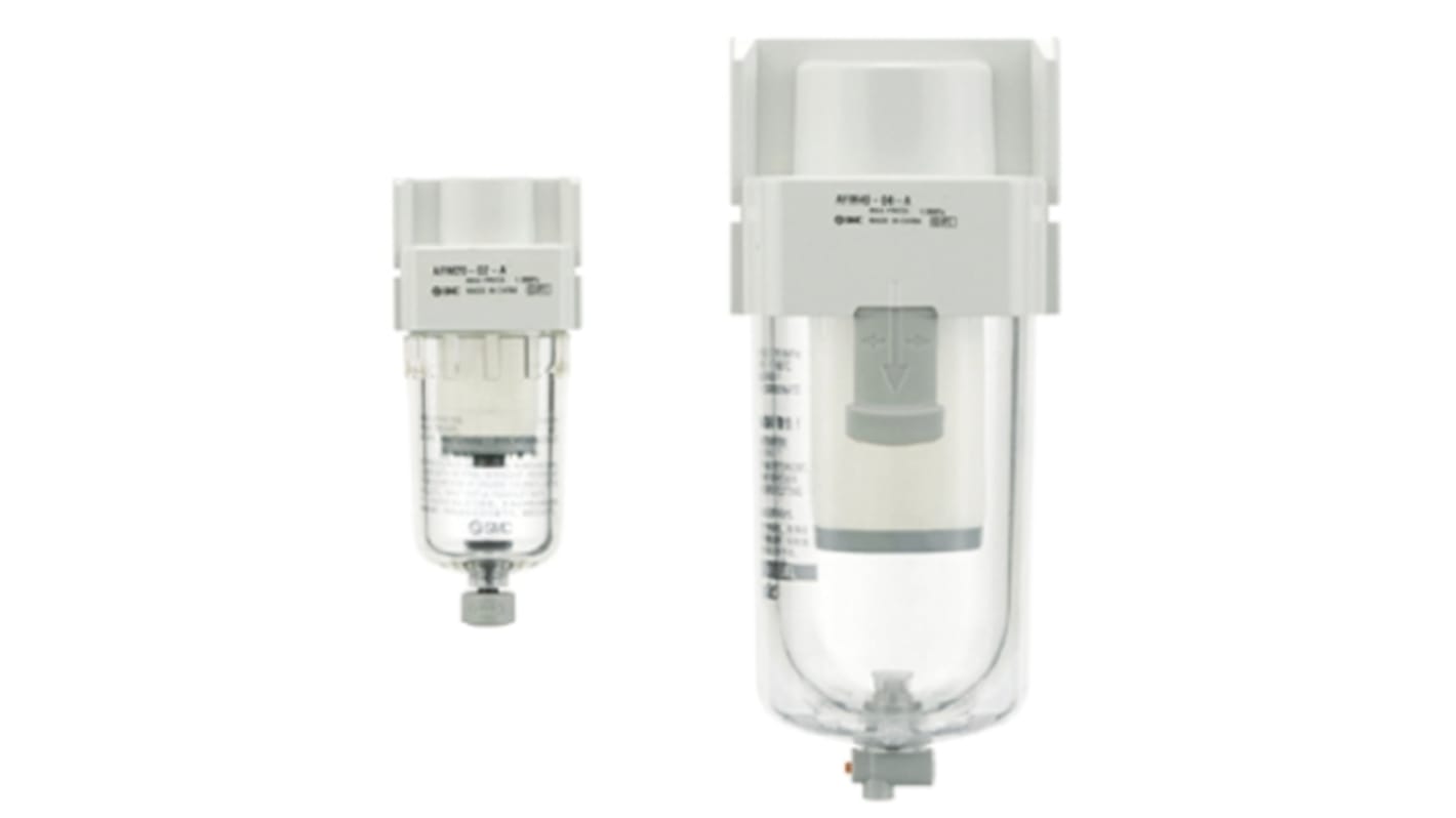 SMC Ölabscheider AFM 200l/min. 0.7MPa, G1/4, 0.3μm G