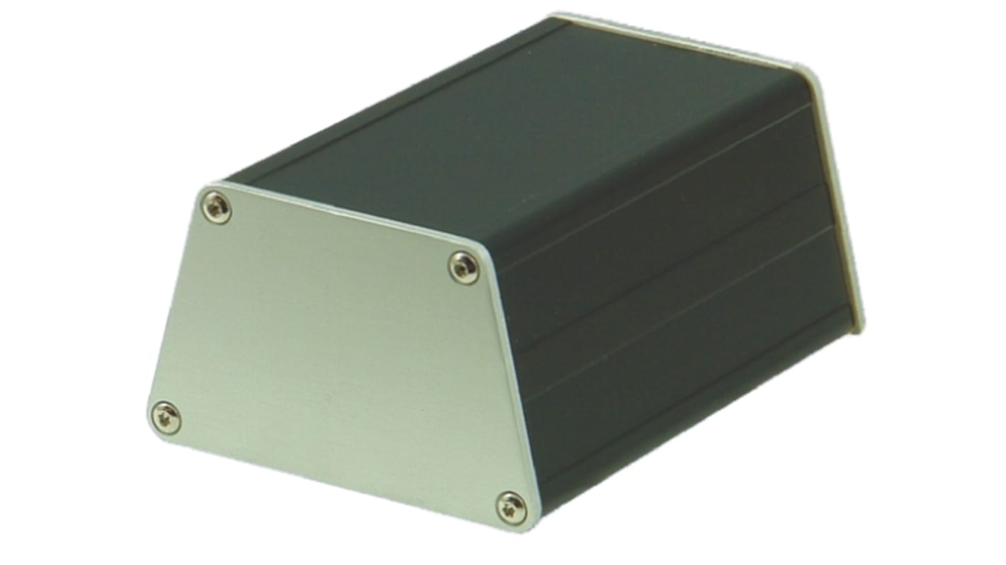Boîtier nVent SCHROFF minipac en Aluminium, 100 x 47.5 x 75.6mm, Noir IP40