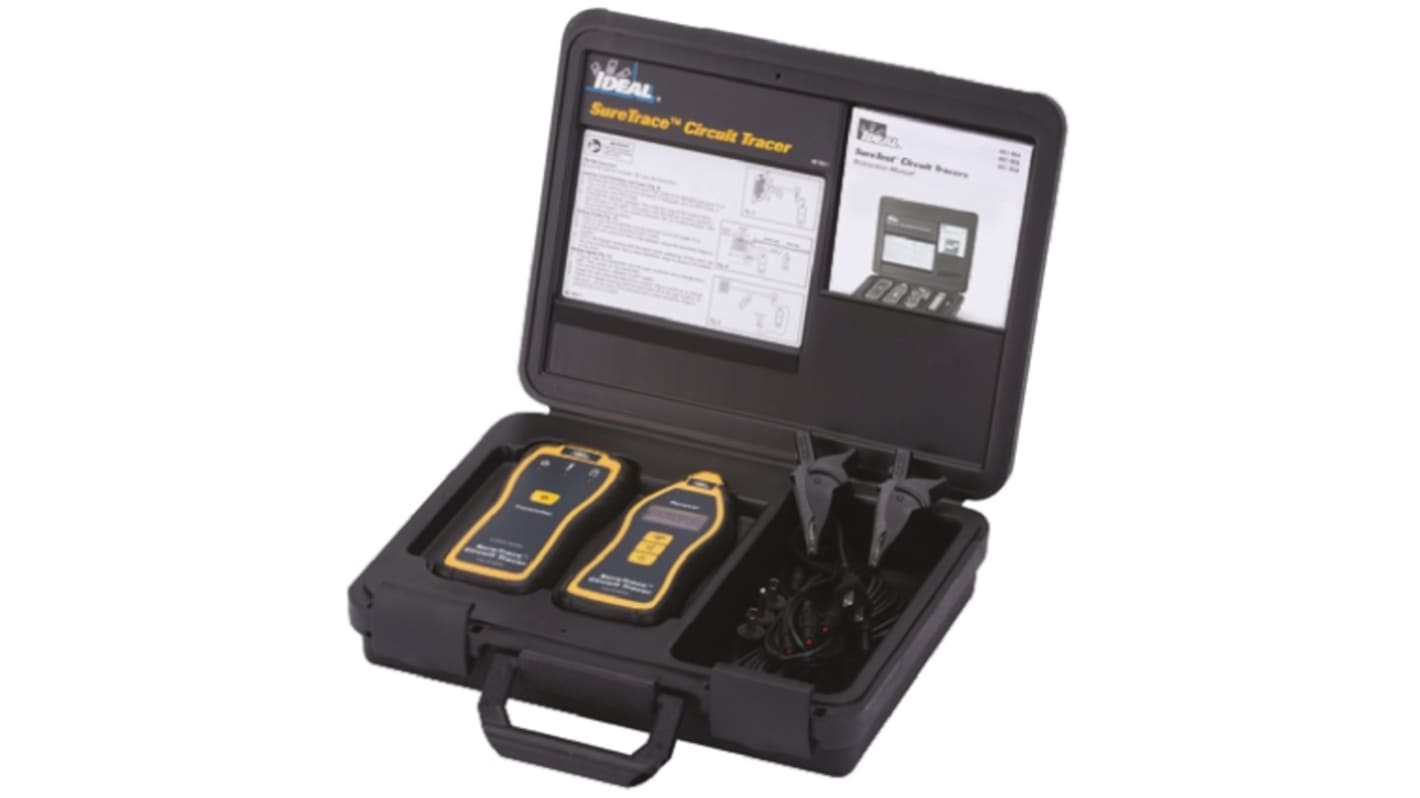 Localizzatore cavi, trova fusibili Ideal Traccia sicura 957, display OLED, CAT III 600 V